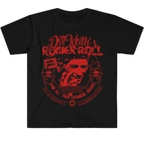 Keith Richards, R.Stones Unisex Softstyle T-Shirt, Rock And Roll Music Tee